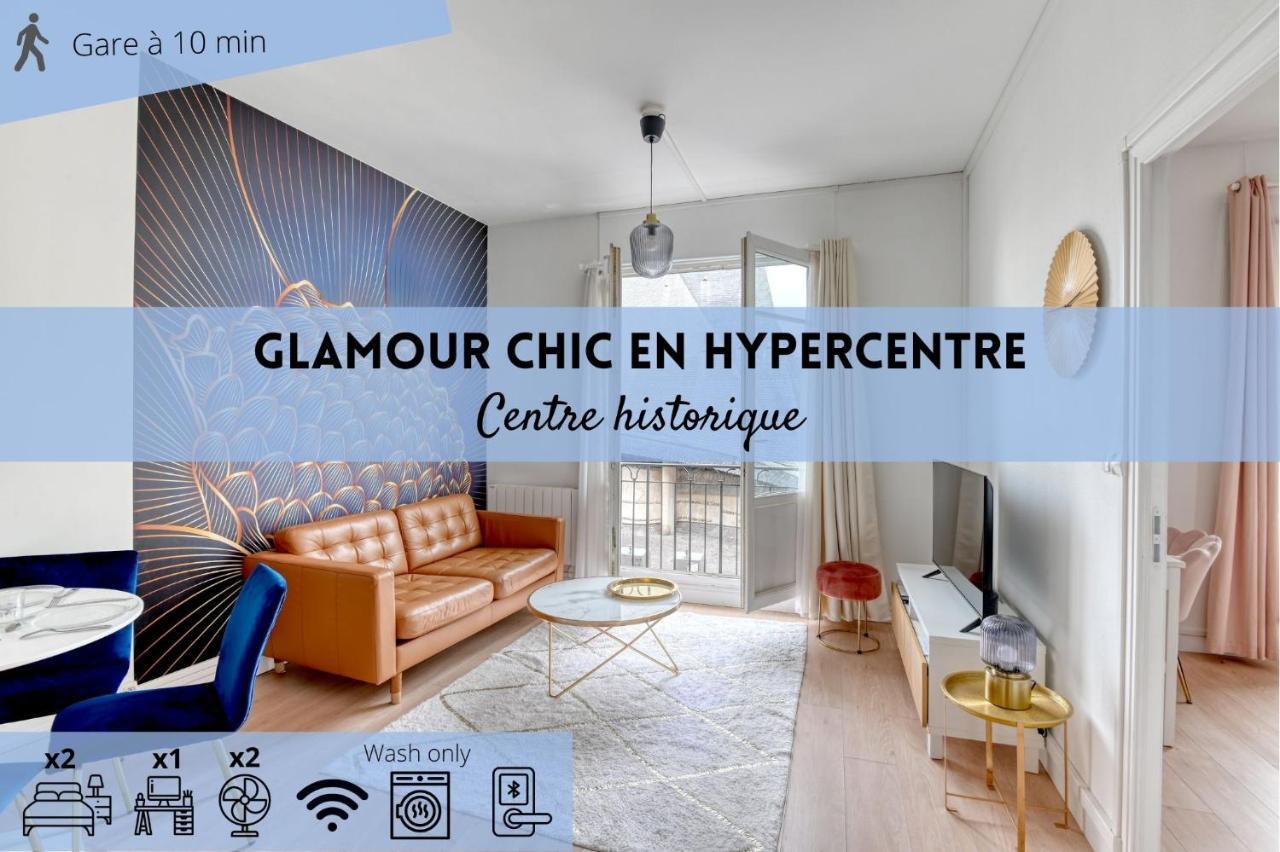 Glamour Chic En Hyper Centre Pour 4 - Wifi - Sauna Pour 2 - Mylittlestay Rouen Bagian luar foto
